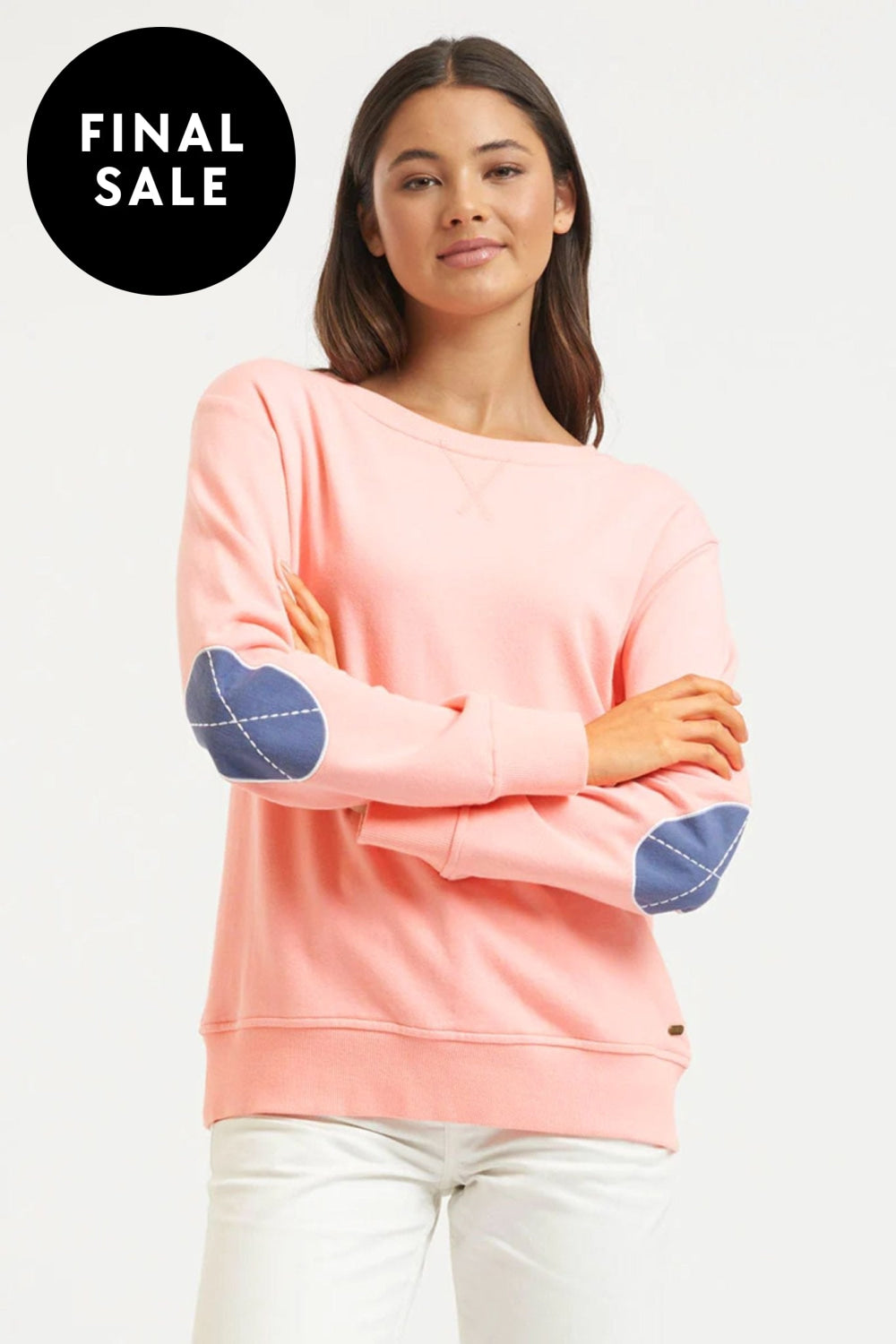 CLASSIC COTTON SWEATSHIRT - C/CR/ONE TRACK TOP