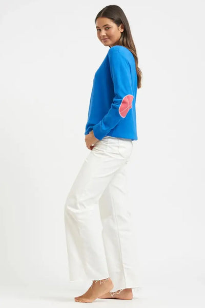 CLASSIC COTTON SWEATSHIRT - C/RB/PRE TRACK TOP