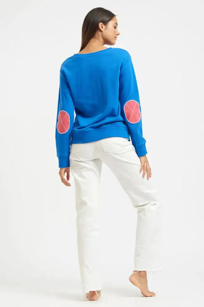 CLASSIC COTTON SWEATSHIRT - C/RB/PRE TRACK TOP
