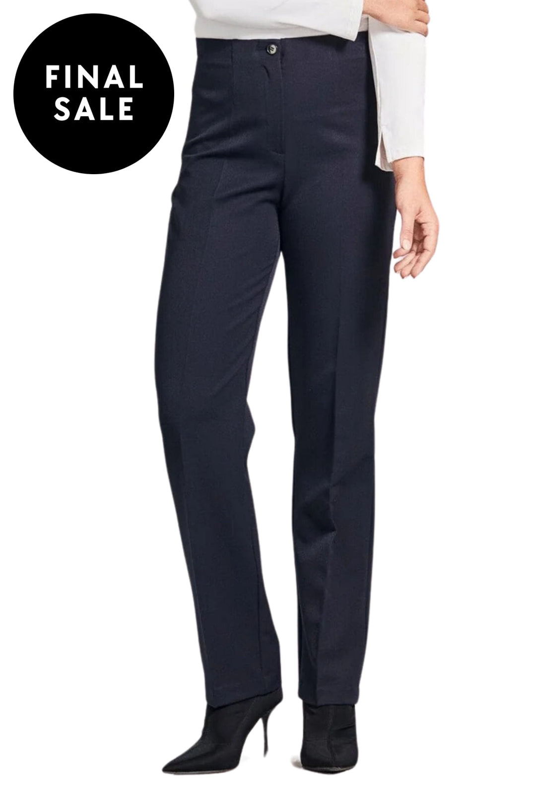 PERUZZI PANTS 8 / NAVY CLASSIC TROUSER - W24116L