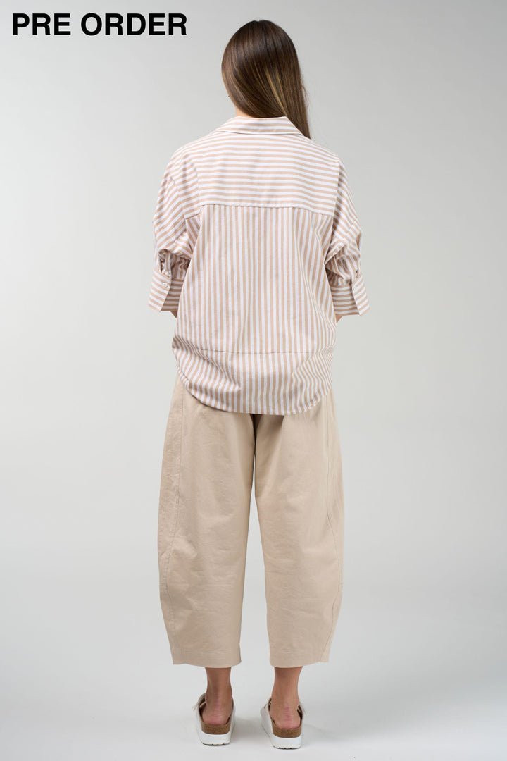 MADLY SWEETLY SHIRT CONNECT STRIPE SHIRT - MS1966