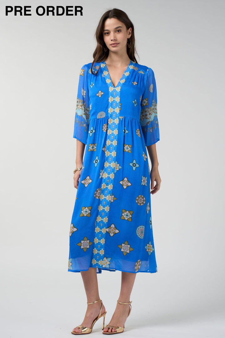 LOOBIES STORY DRESS DAMBULLA MIDI DRESS - LS3308