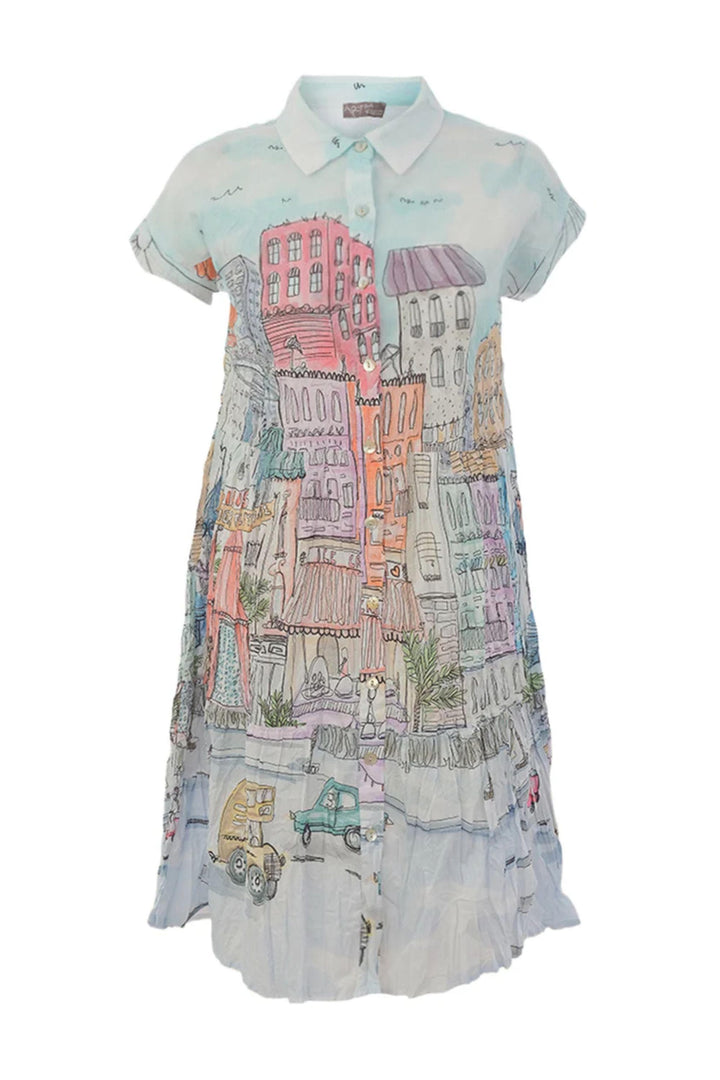 DOLCEZZA DRESS COLLARED DRESS - 26763