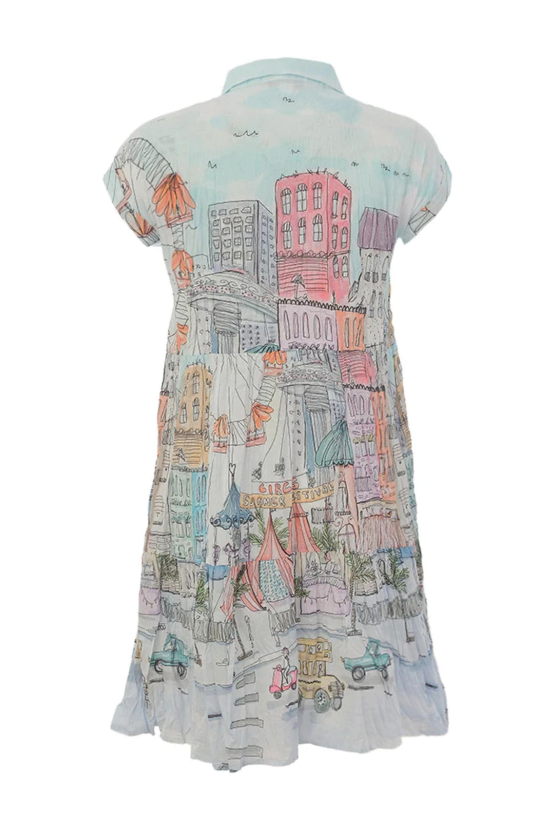 DOLCEZZA DRESS COLLARED DRESS - 26763