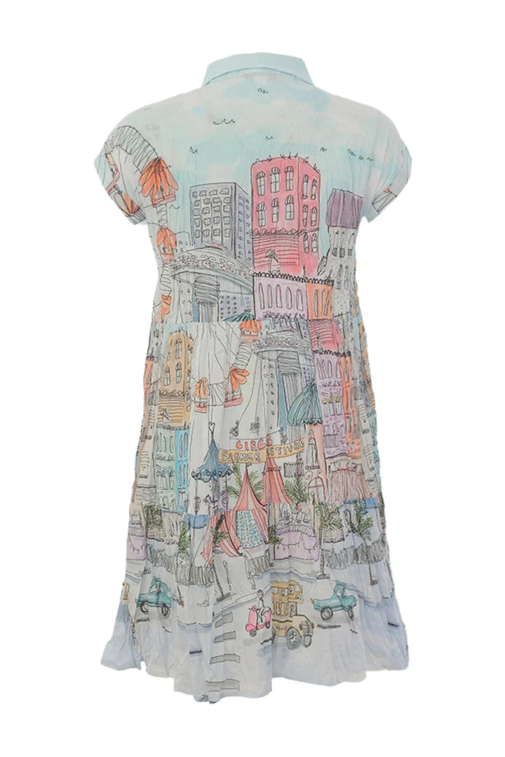 DOLCEZZA DRESS COLLARED DRESS - 26763