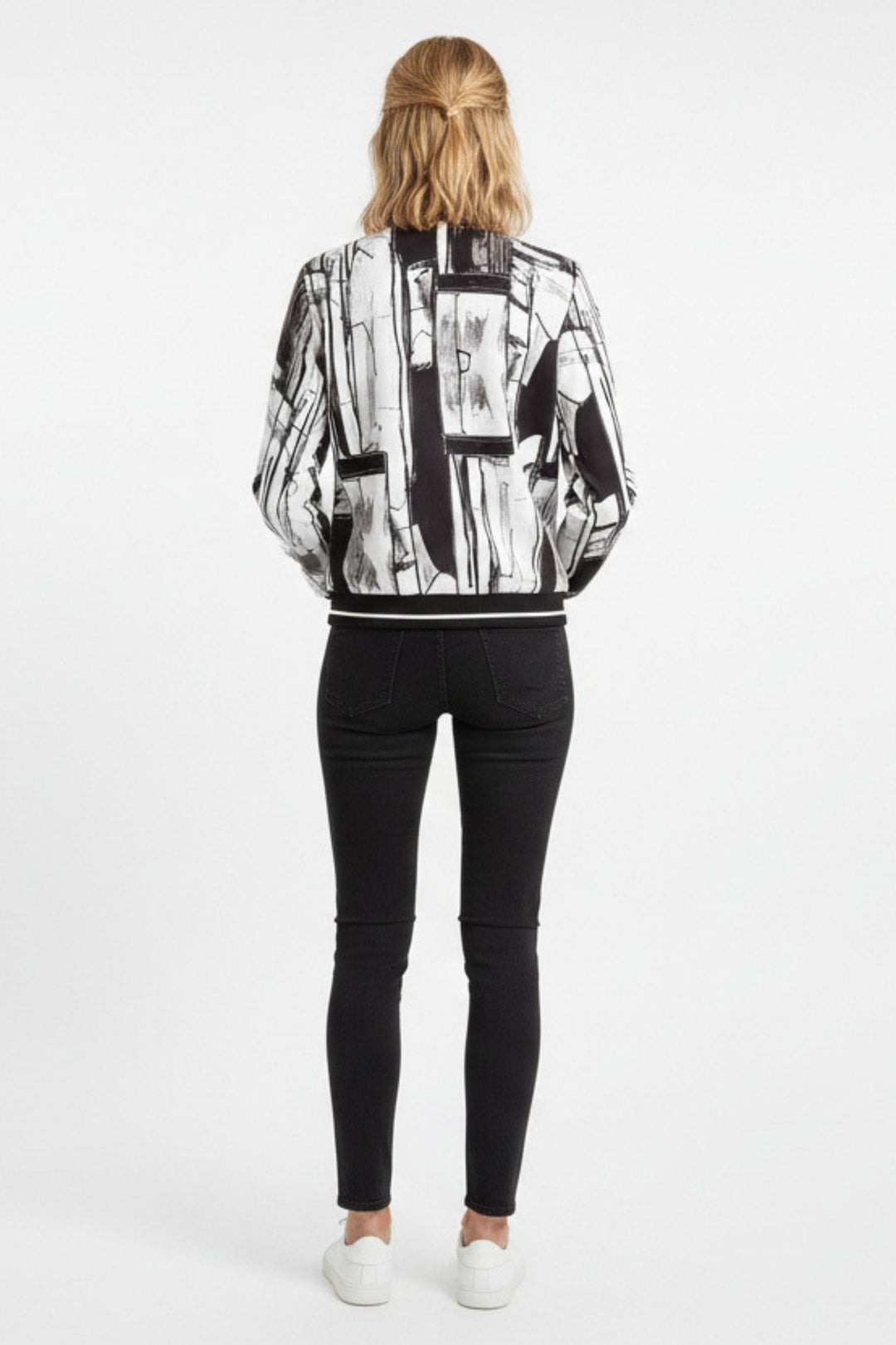 DOLCEZZA JACKET KNIT ZIPTHRU JACKET - 75635