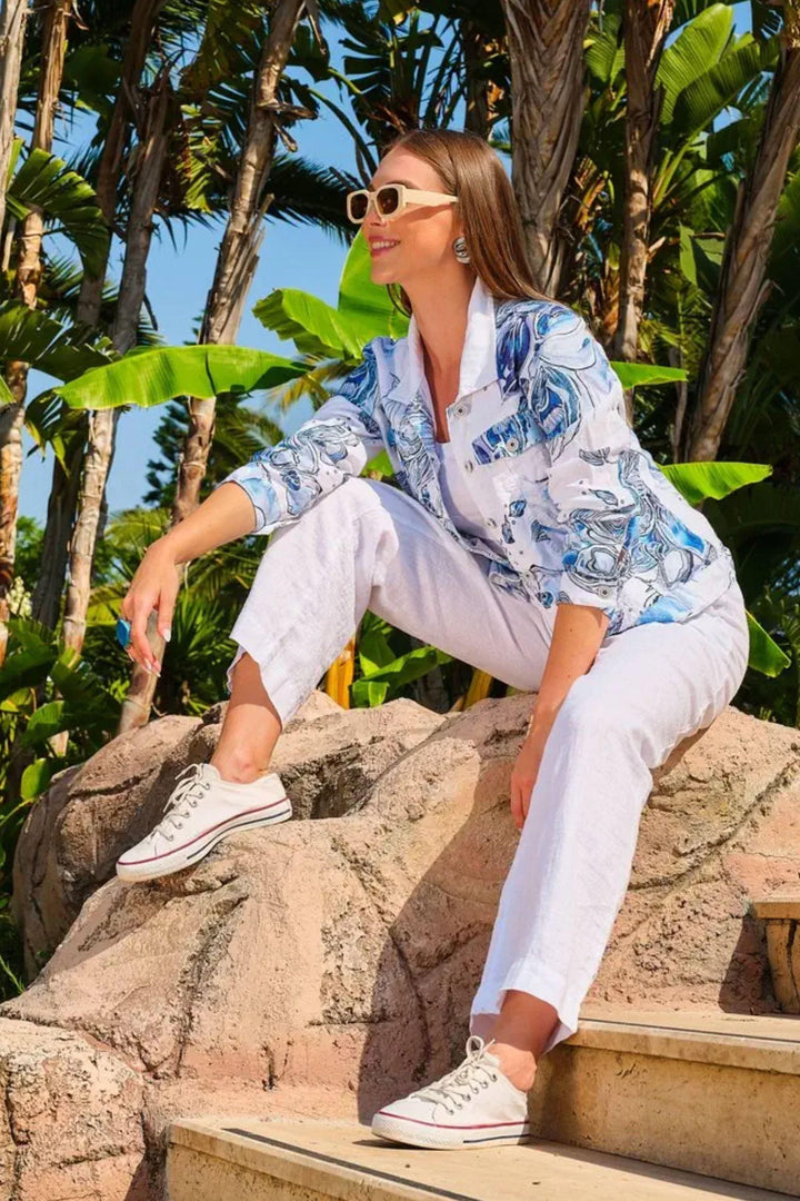 DOLCEZZA JACKET LINEN JACKET - 26657