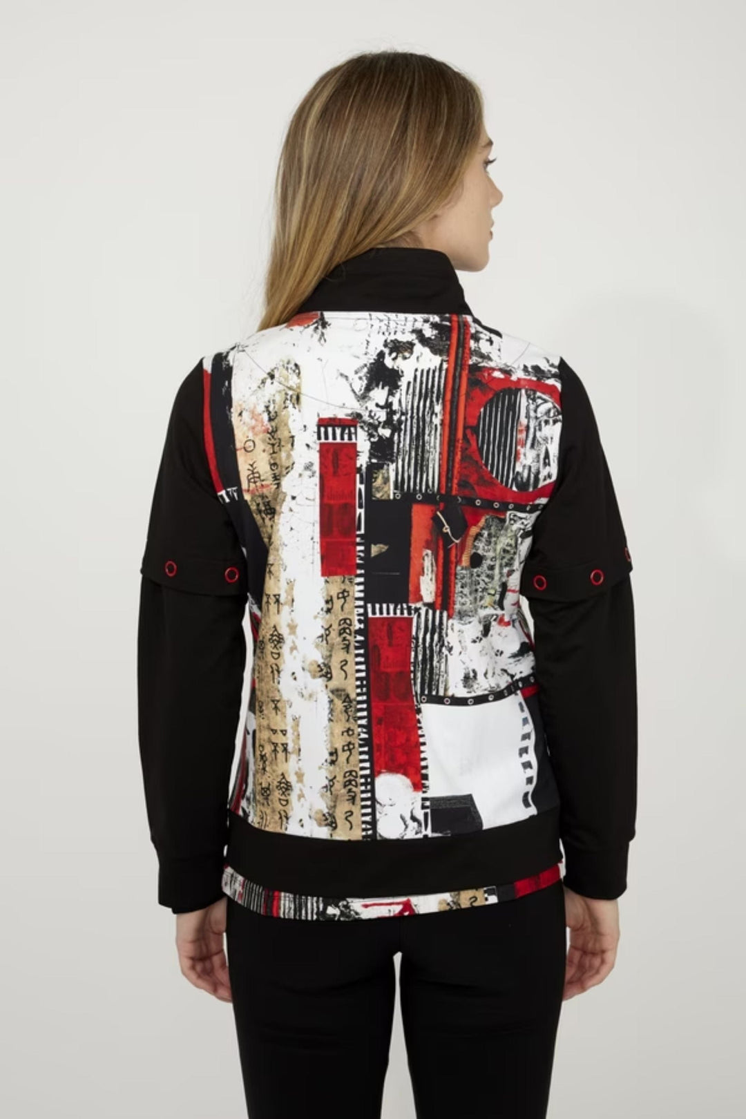 DOLCEZZA JACKET SNAP OFF SLV JACKET - 75645