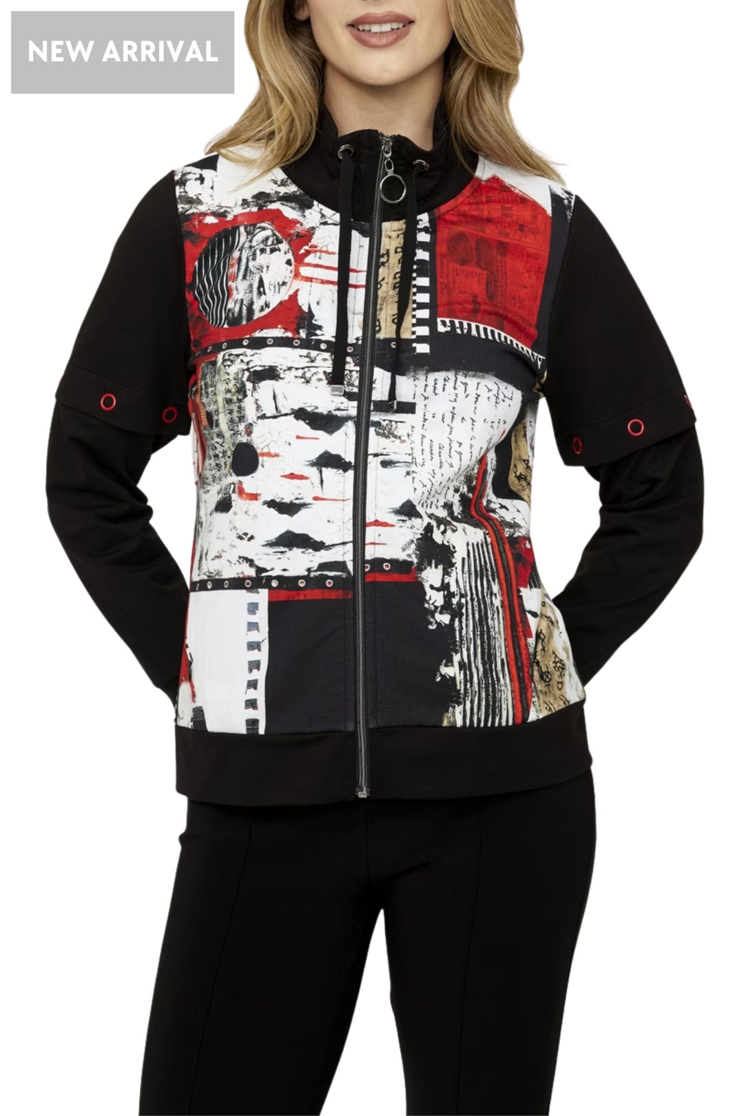 DOLCEZZA JACKET SNAP OFF SLV JACKET - 75645