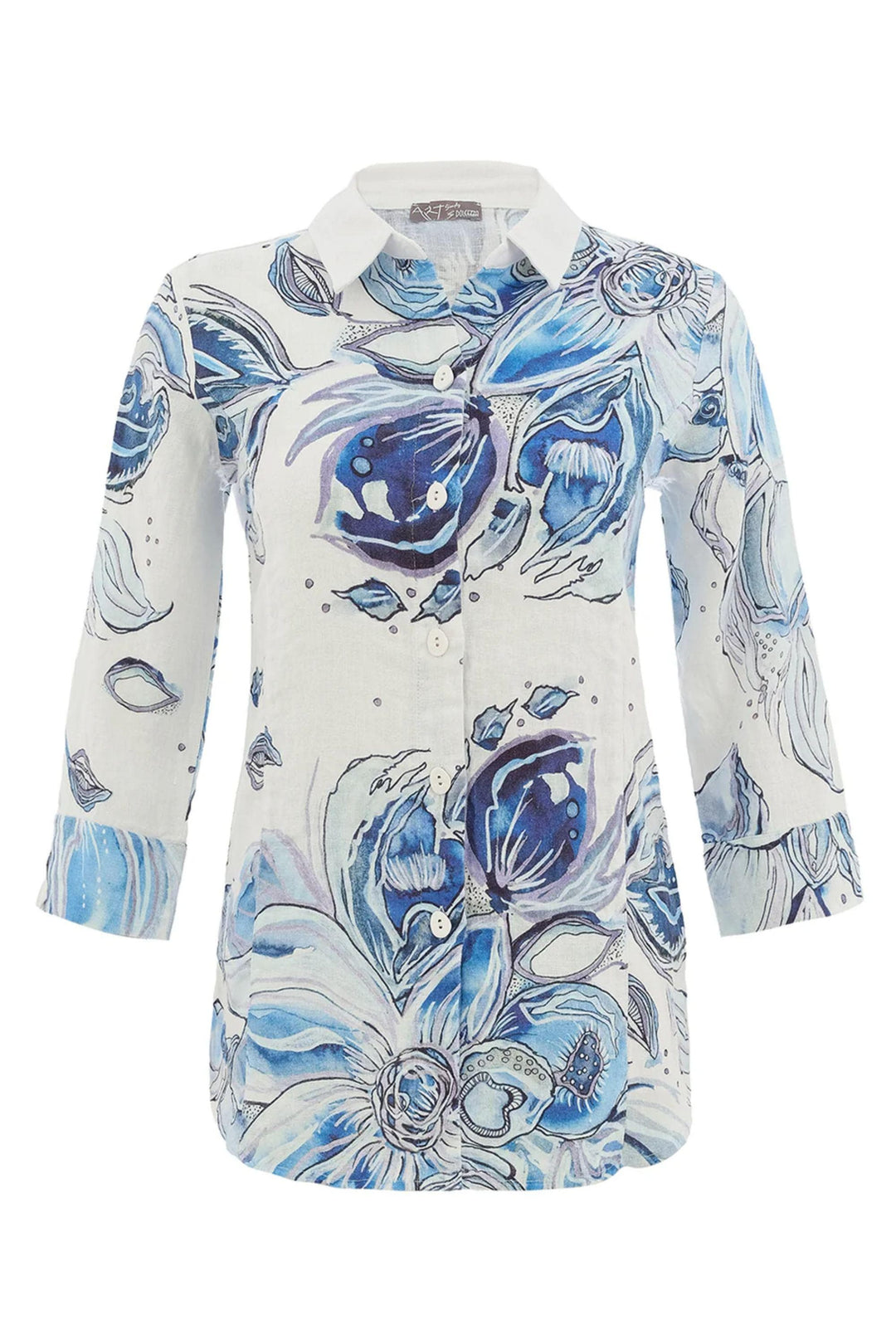 DOLCEZZA SHIRT LINEN SHIRT - 26652