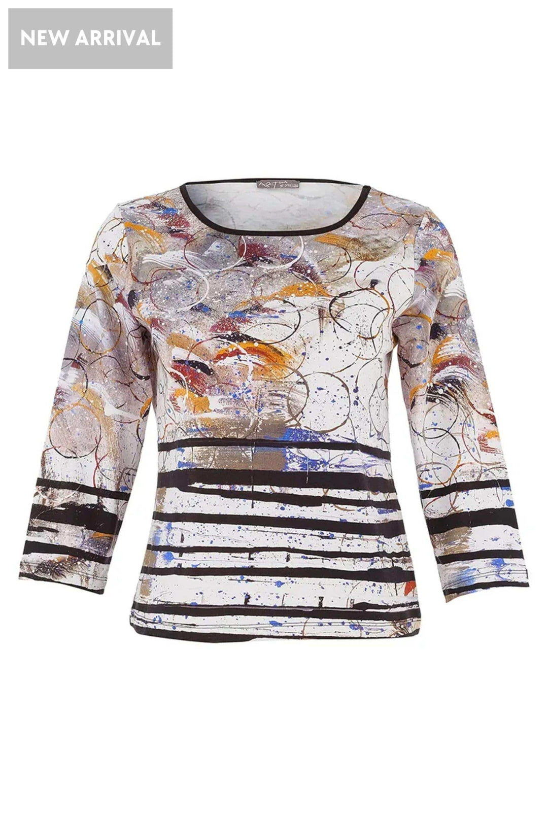 DOLCEZZA TOP 3/4 SLV KNIT PULLOVER - 75650