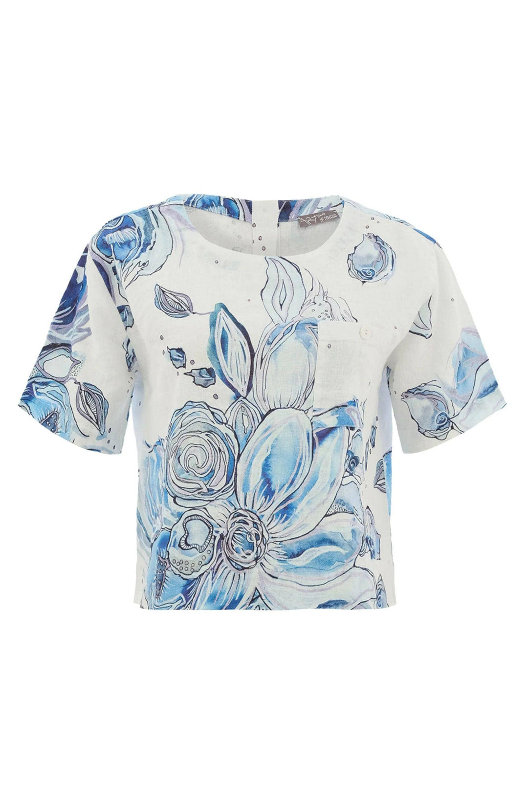 DOLCEZZA TOP LINEN TOP - 26650