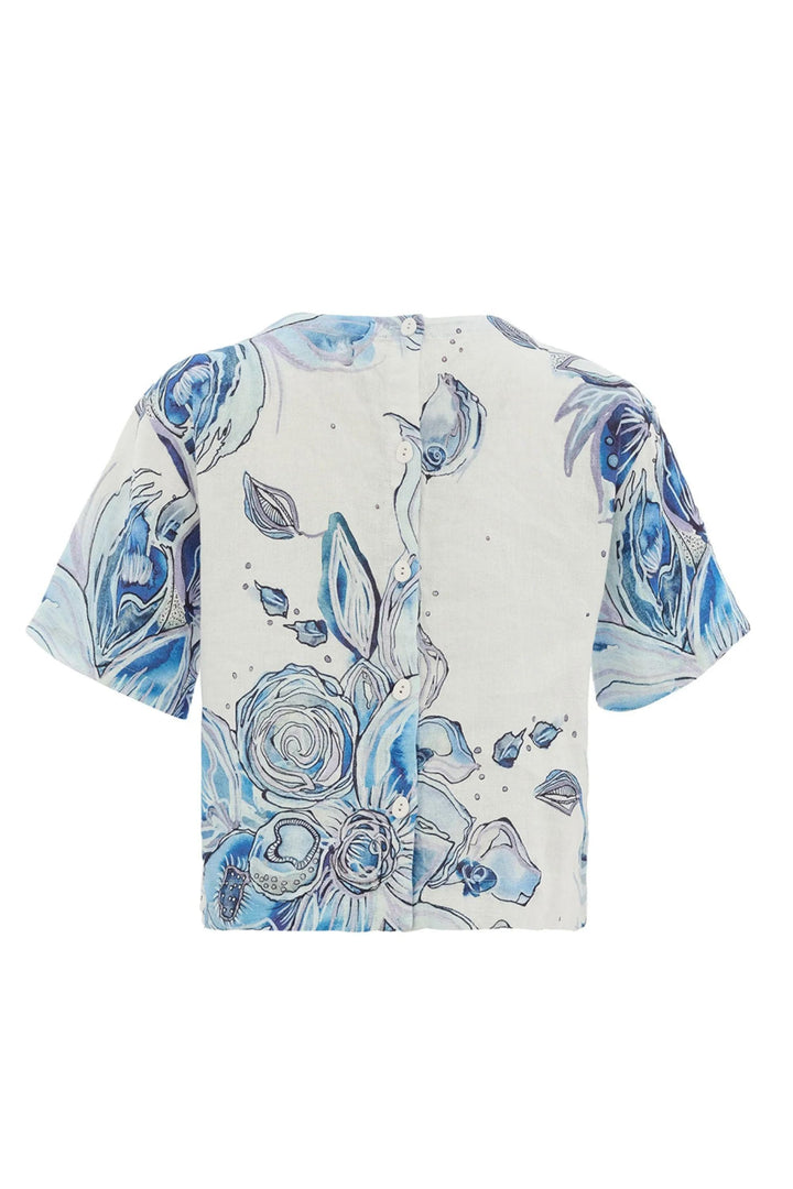 DOLCEZZA TOP LINEN TOP - 26650