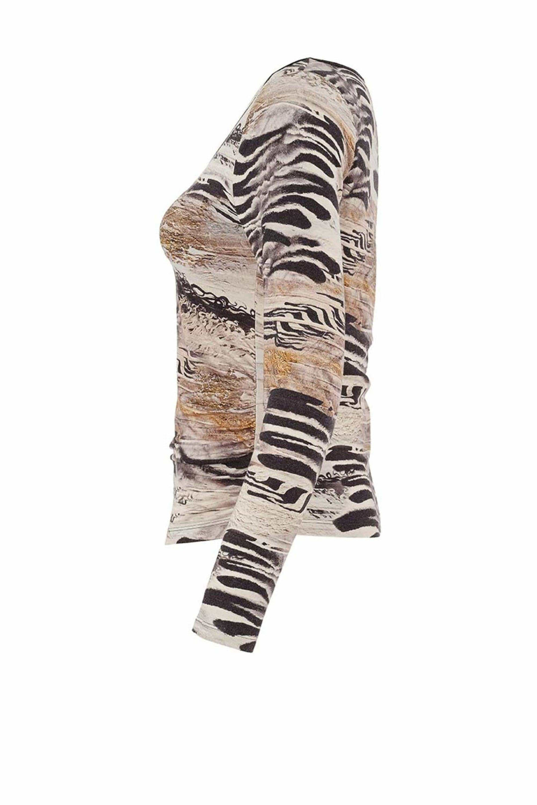 DOLCEZZA TOP V NECK PULLOVER - 75680
