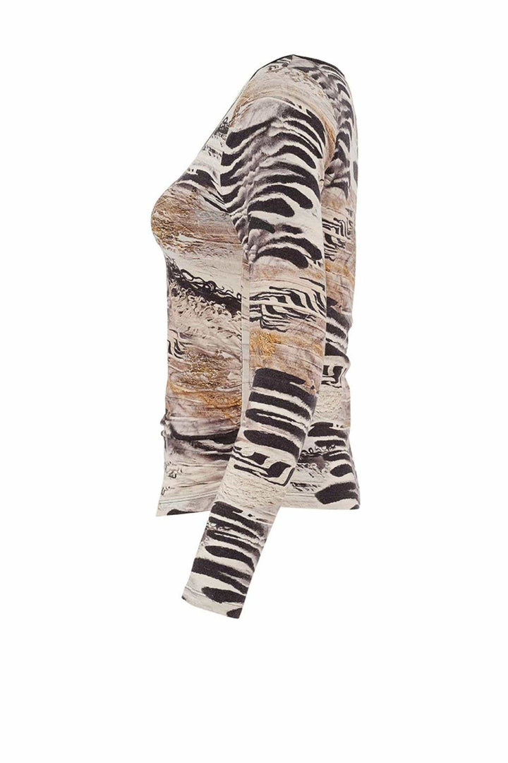 DOLCEZZA TOP V NECK PULLOVER - 75680