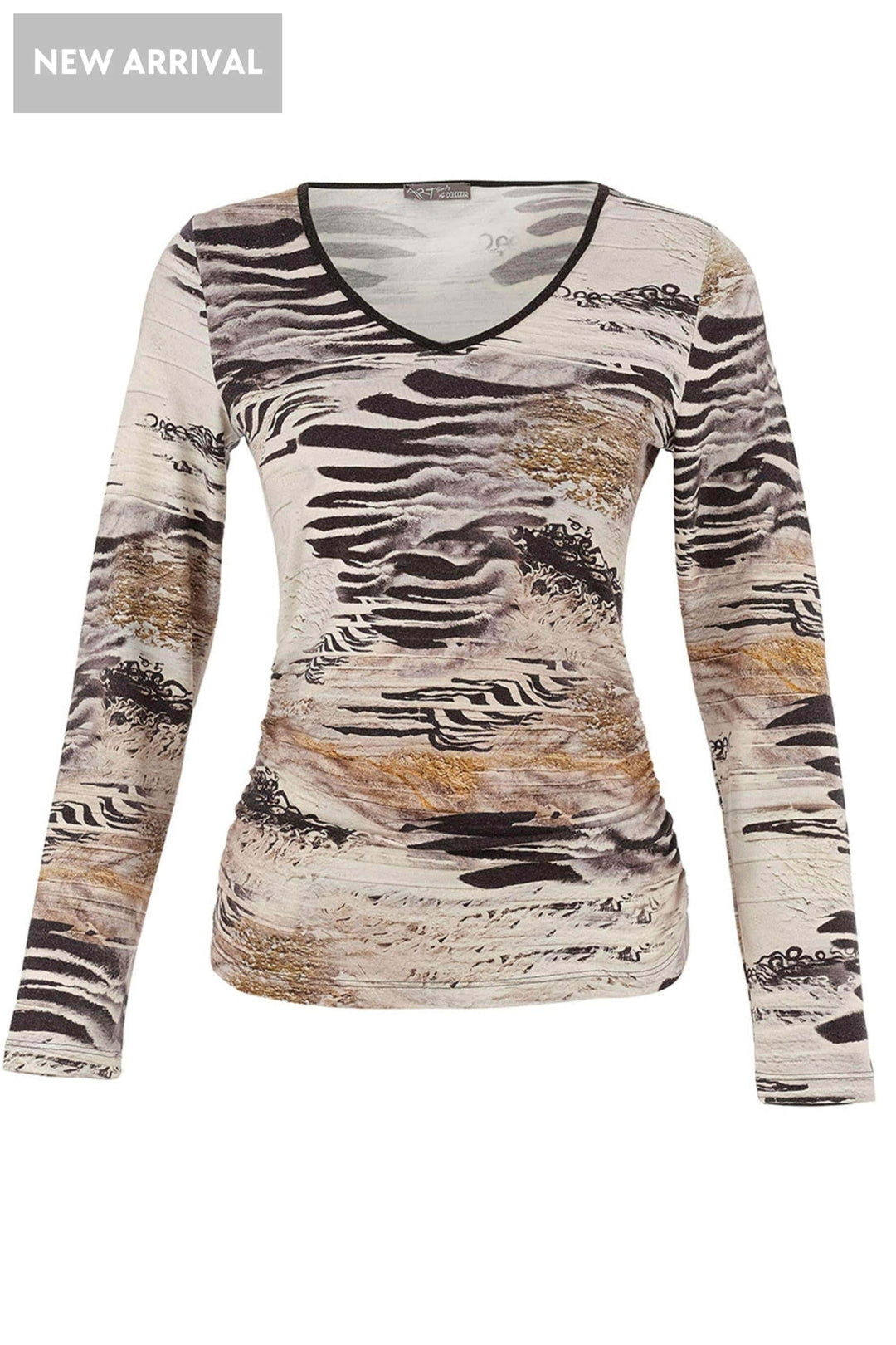 DOLCEZZA TOP V NECK PULLOVER - 75680