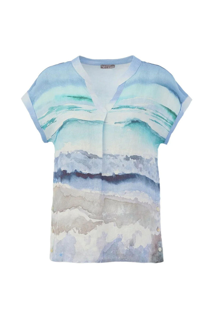 DOLCEZZA TOP V-NECK TOP - 26619