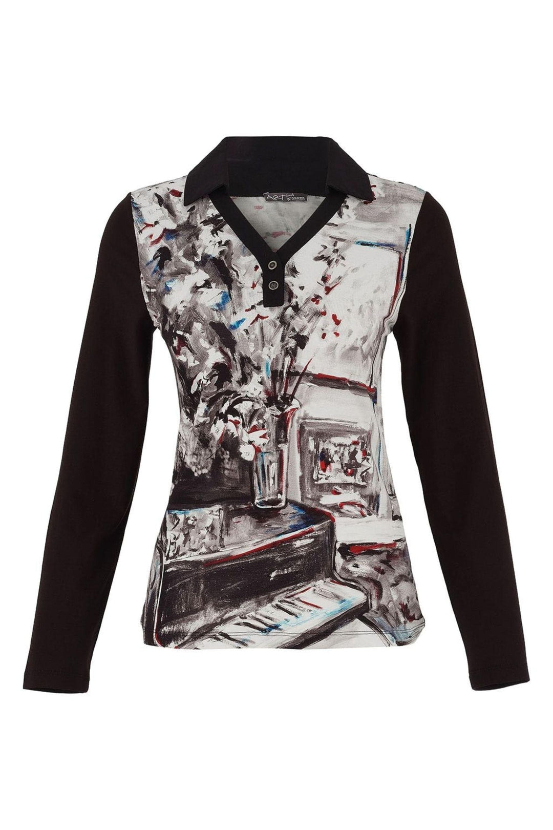 DOLCEZZA TOP WOVEN PULLOVER - 75691