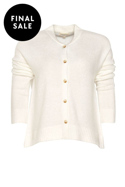 DOWNYJR CARDI - MSK150 XS / WINTER-WHITE CARDIGAN