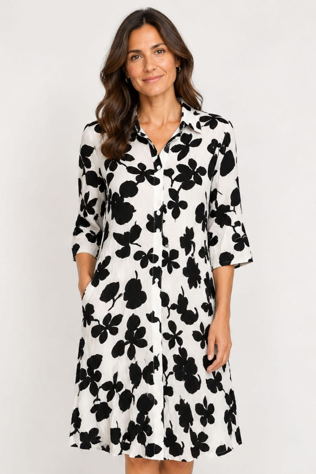 DRESS ADDICT DRESS JAL BUTTON DOWN DRESS - JAL-A