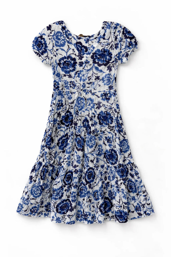 DRESS ADDICT DRESS JAZI V NECK MIDI DRESS - JAZI-A