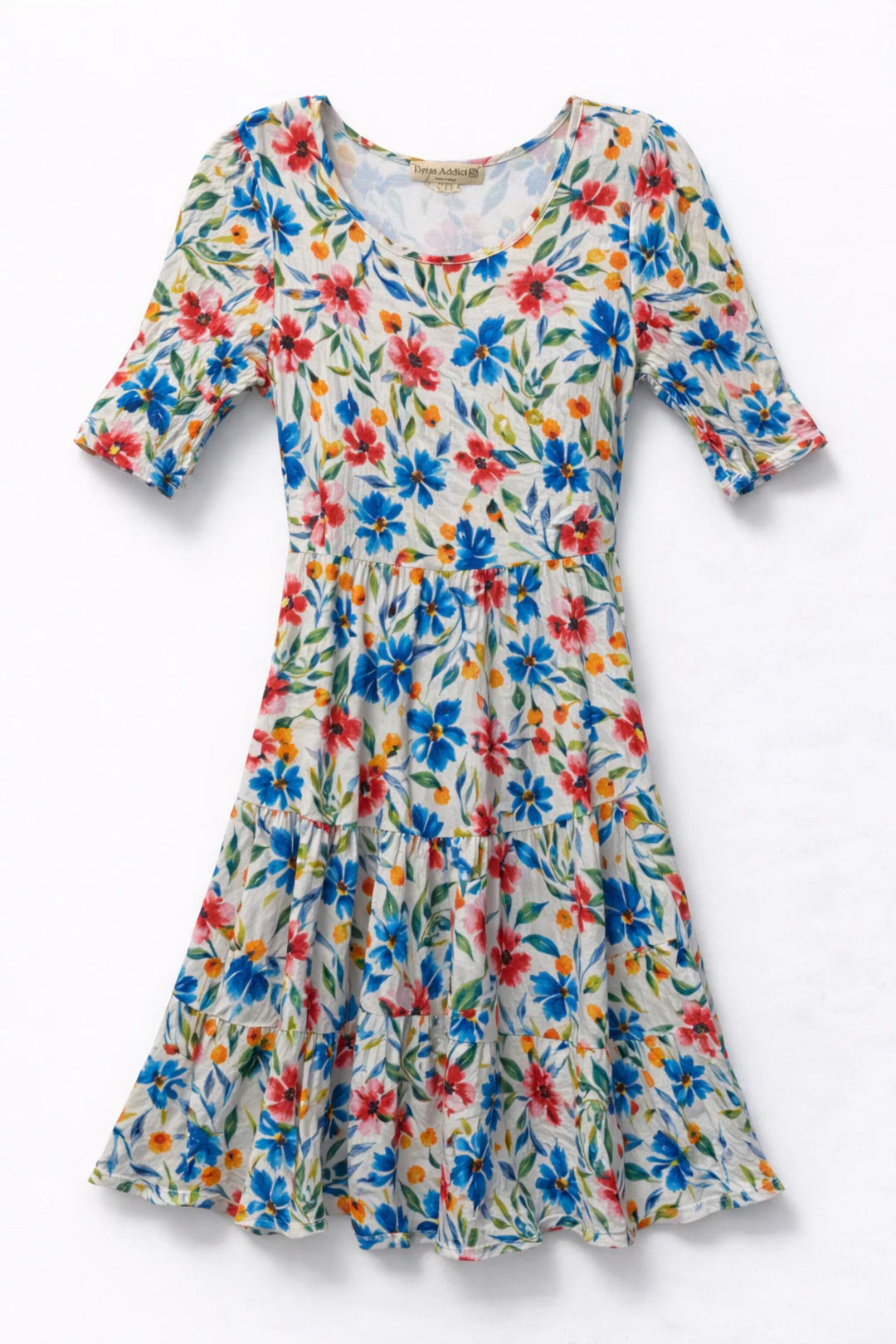 DRESS ADDICT DRESS JESS SCOOP NECK DRESS - JESS-A