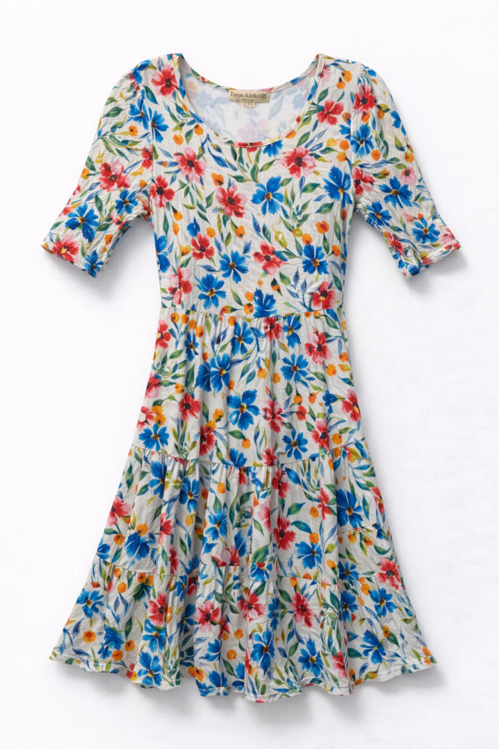 DRESS ADDICT DRESS JESS SCOOP NECK DRESS - JESS-A