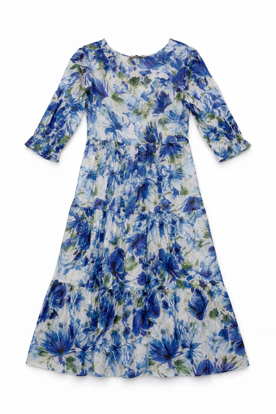DRESS ADDICT DRESS JOK 3/4 SLV MIDI DRESS - JOK-A