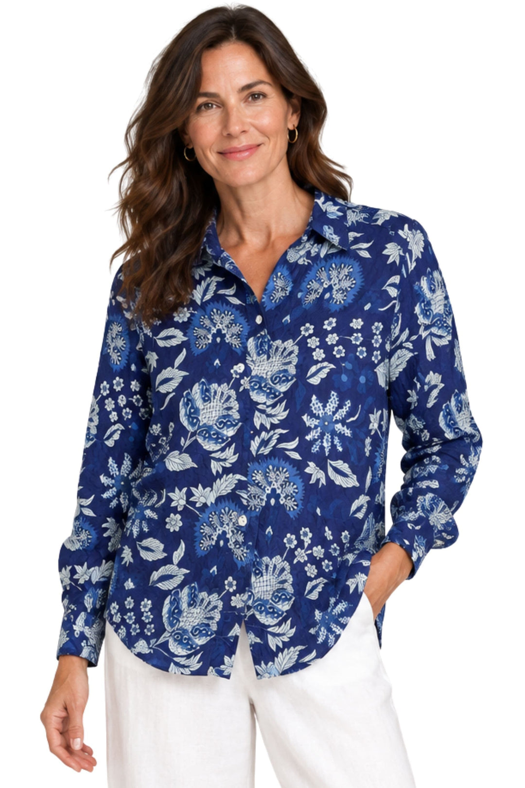 DRESS ADDICT SHIRT BLUE / S JOR BUTTON DOWN SHIRT - JOR-A