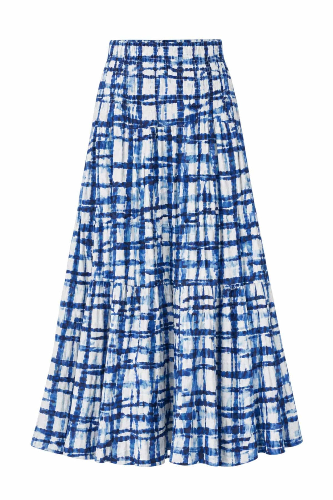 DRESS ADDICT SKIRT JAJA SHIRRED WAIST MAXI SKIRT - JAJA-A