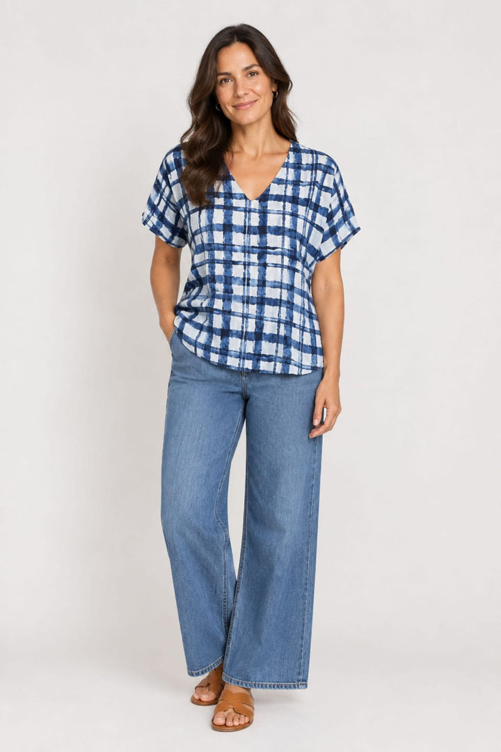 DRESS ADDICT TOP JAM ROLLED SLEEVE TEE - JAM-A