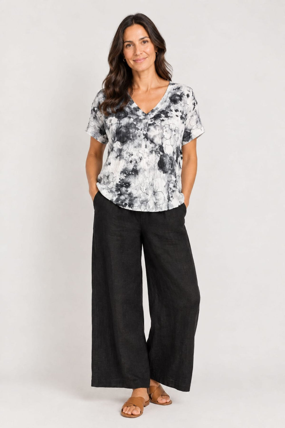DRESS ADDICT TOP JAM ROLLED SLEEVE TEE - JAM-A