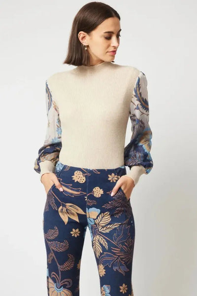 DYNASTY HI NECK KNIT - OW11710 JUMPER