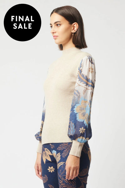 DYNASTY HI NECK KNIT - OW11710 JUMPER