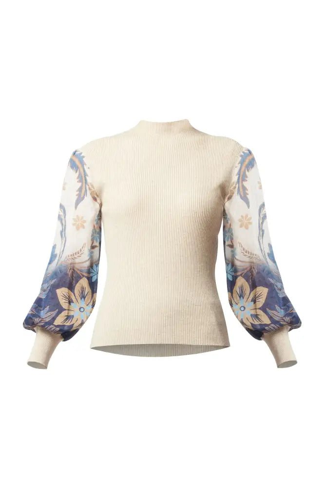 DYNASTY HI NECK KNIT - OW11710 JUMPER