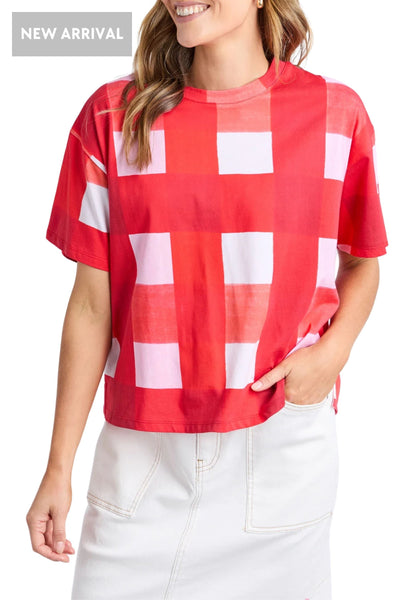 EDIN TEE - 8169064 8 / POPPY T-SHIRT