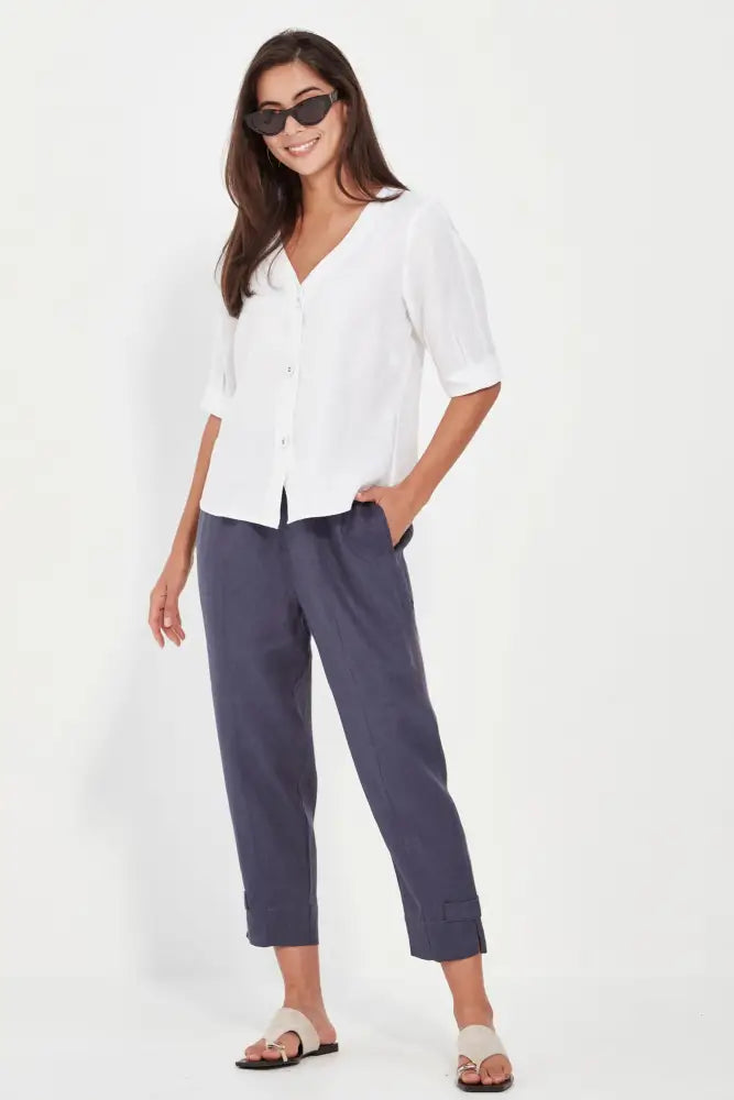 ELENA PANT - 9725BR 8 / DENIM PANTS