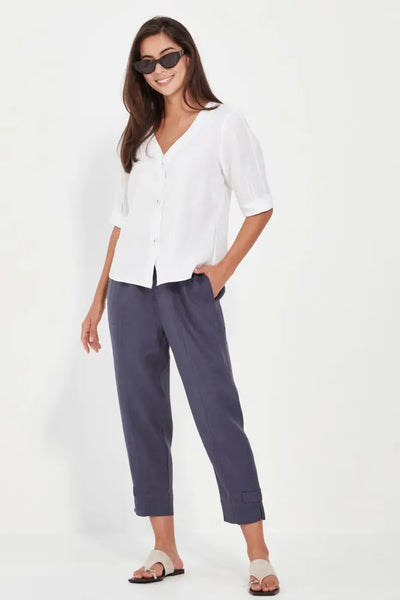 ELENA PANT - 9725BR 8 / DENIM PANTS