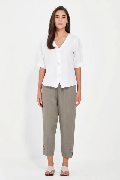 ELENA PANT - 9725BR 8 / THYME PANTS