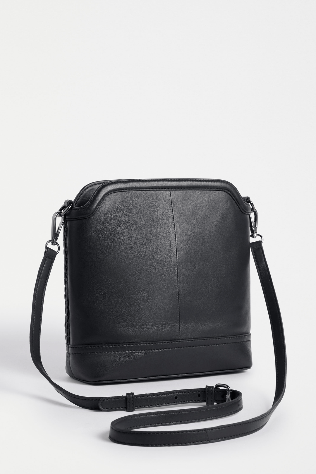 ELK BAG BLACK LEDDE CROSSBODY - L0259