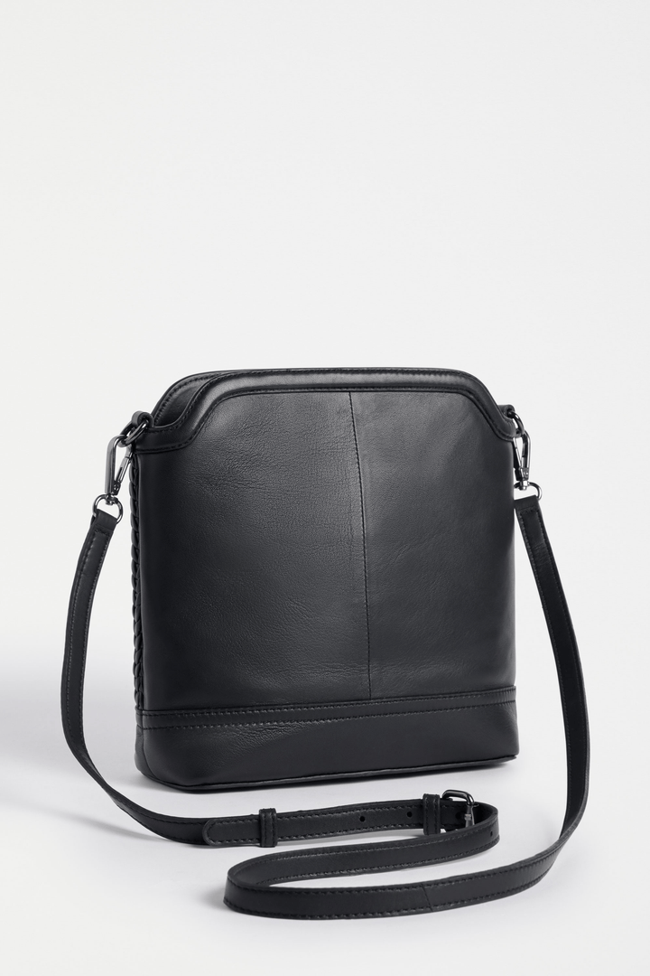 ELK BAG BLACK LEDDE CROSSBODY - L0259