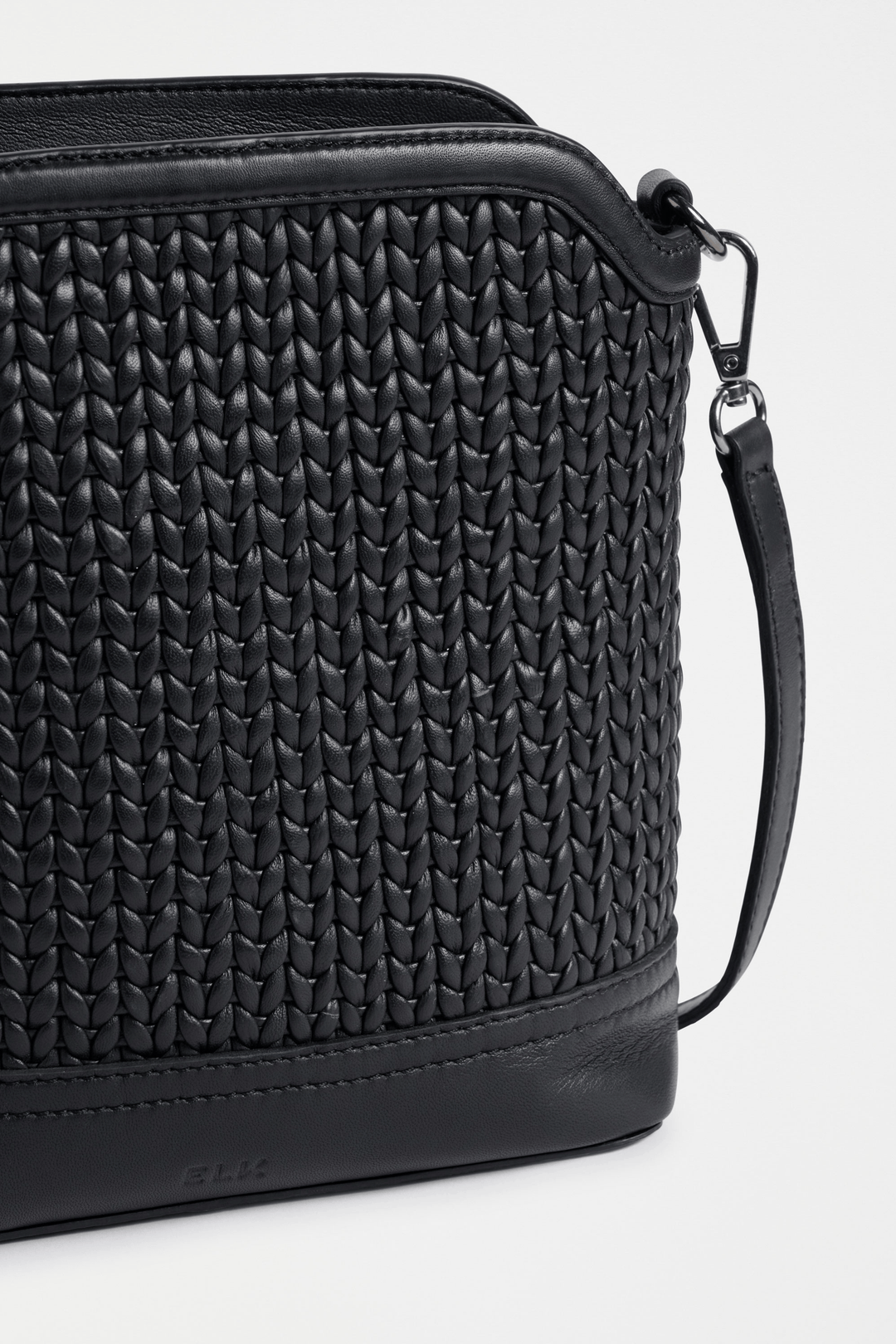 ELK BAG BLACK LEDDE CROSSBODY - L0259
