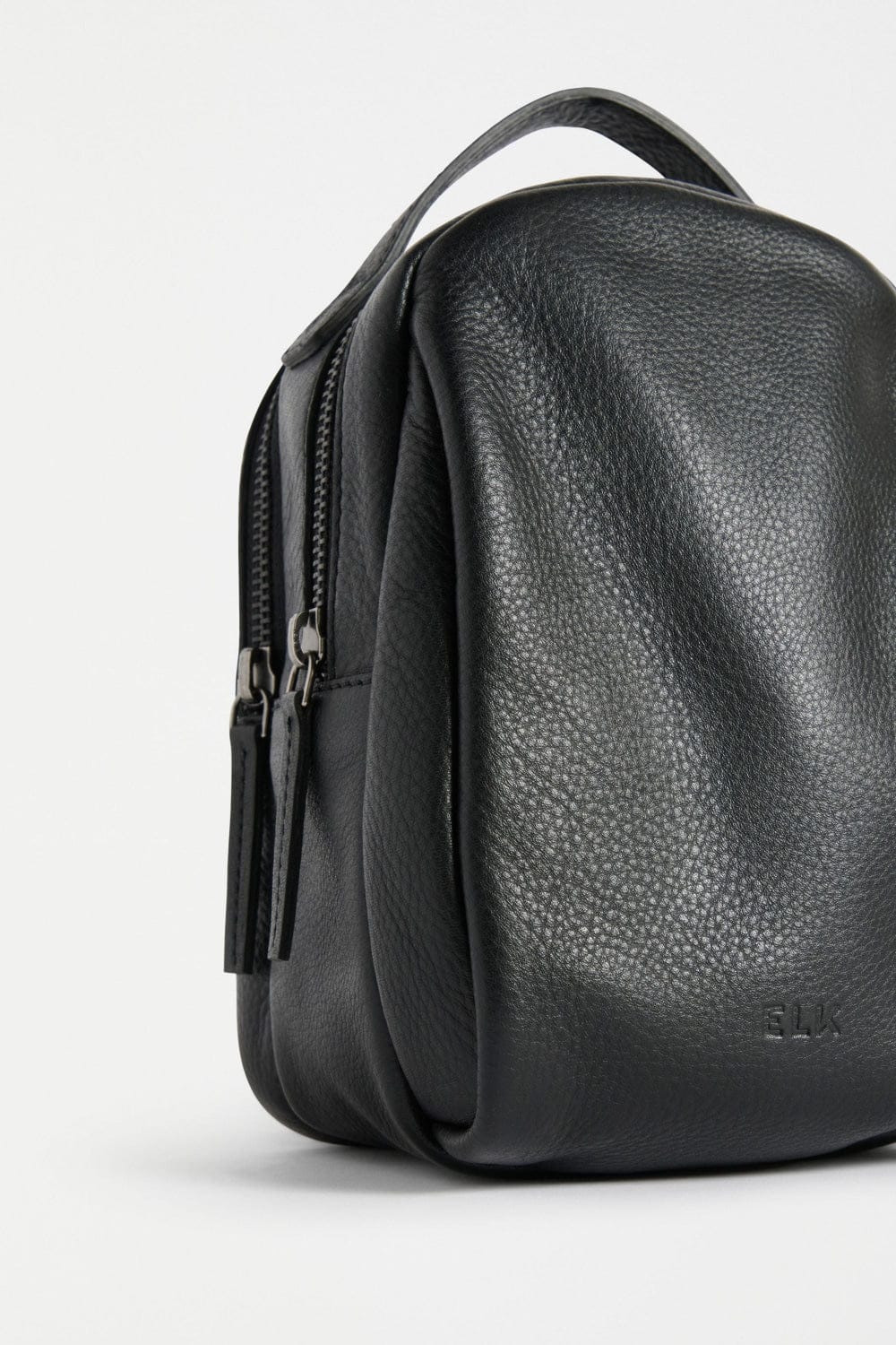 ELK BAG BLACK MORLO MINI BACKPACK - L0235