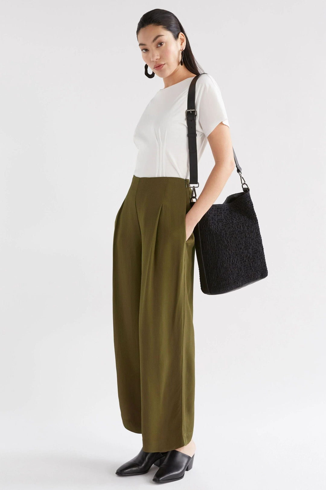 ELK BAG BLACK SIDRA TOTE - L0175