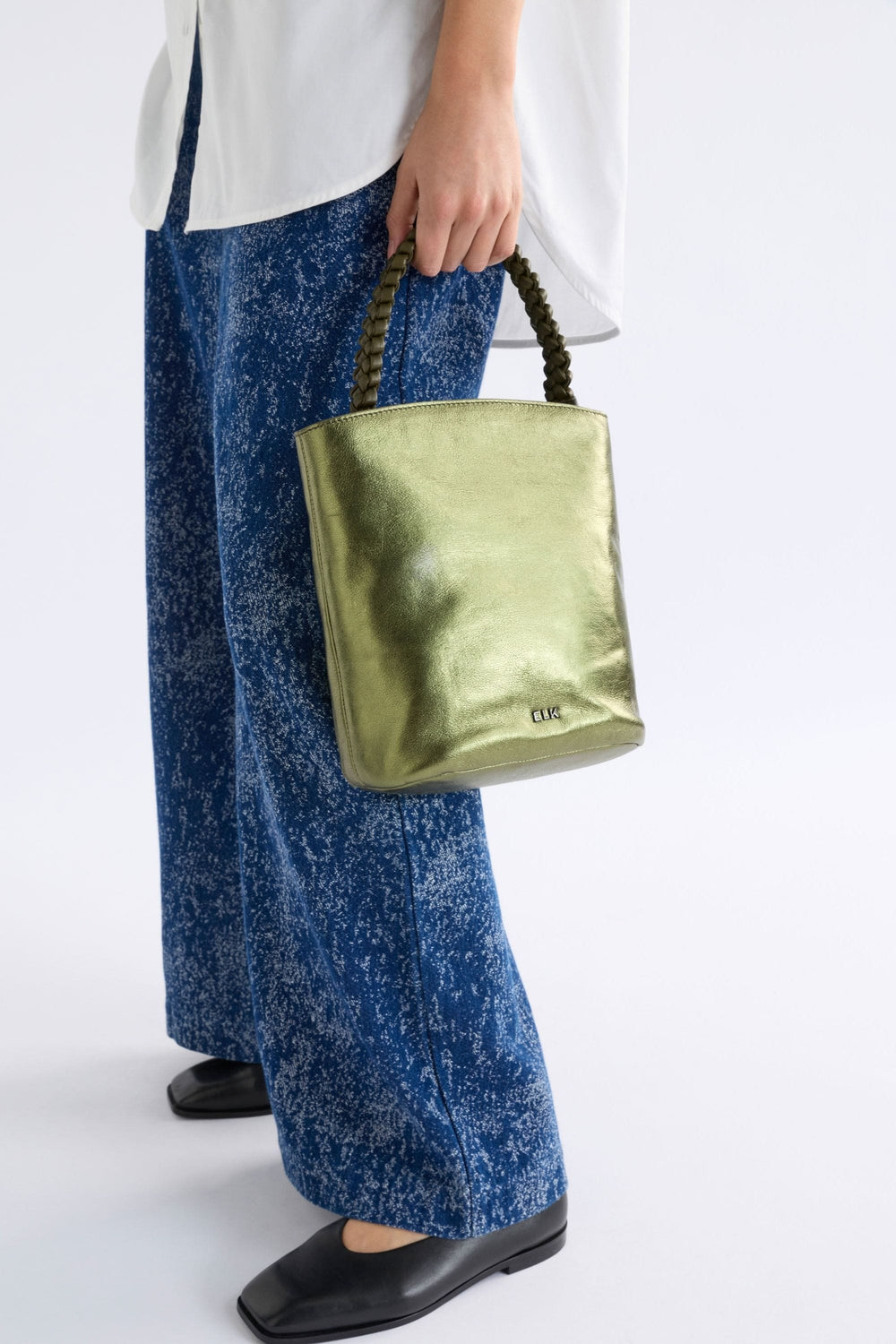 ELK BAG OLIVE BOLENN CROSSBODY - L0251