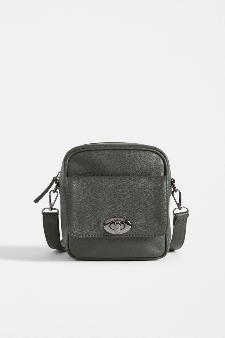 ELK BAG OLIVE SYLLE CROSSBODY - L0232