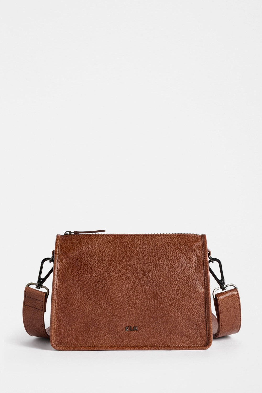 ELK BAG TAN HALBEN CROSSBODY - L0255
