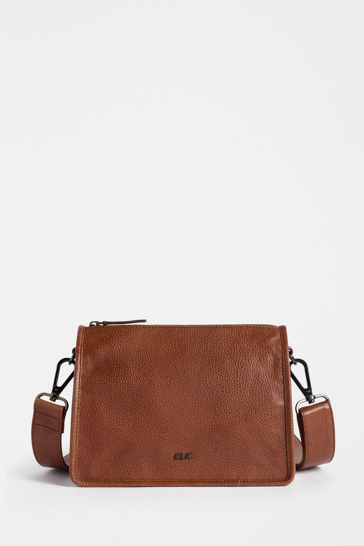 ELK BAG TAN HALBEN CROSSBODY - L0255