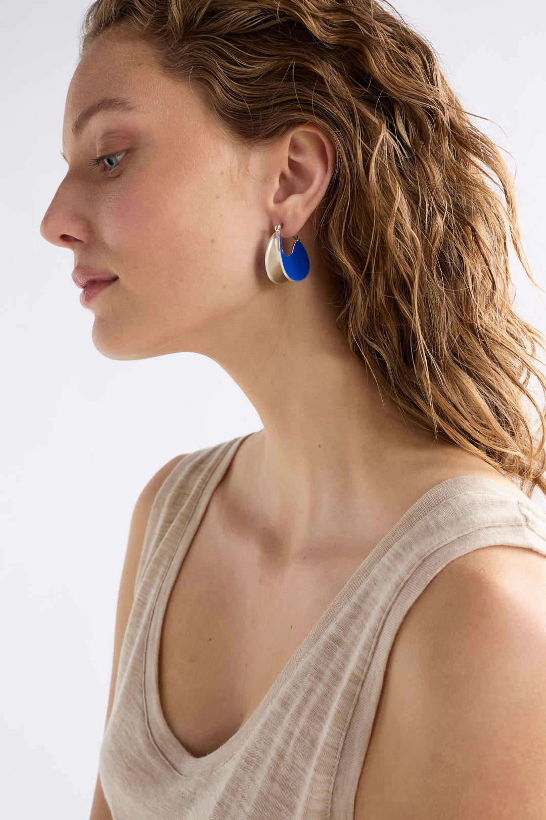 ELK JEWELLERY APENN LARGE HOOP EARRING - E0556