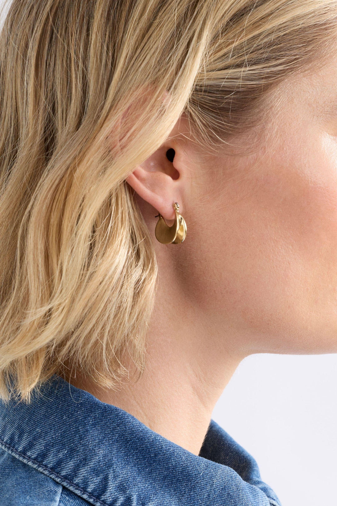 ELK JEWELLERY APENN SMALL HOOP EARRING - E0583